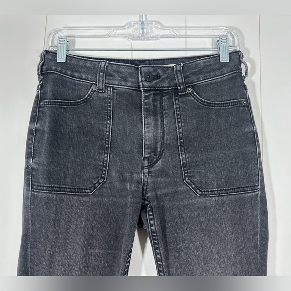 PILCRO & THE LETTERPRESS Sz 27 Jeans High-Rise Ankle Zip Denim Legging Pockets - Picture 2 of 15
